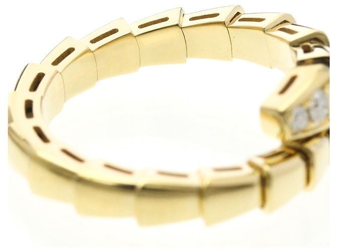Bulgari Anello Serpenti Viper con diamante D'oro - vista 8