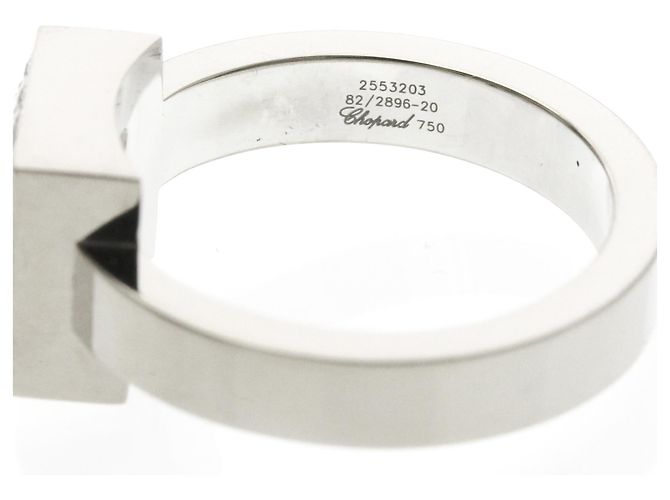Anillo Happy Diamonds de Chopard en oro blanco Plata - vista 6