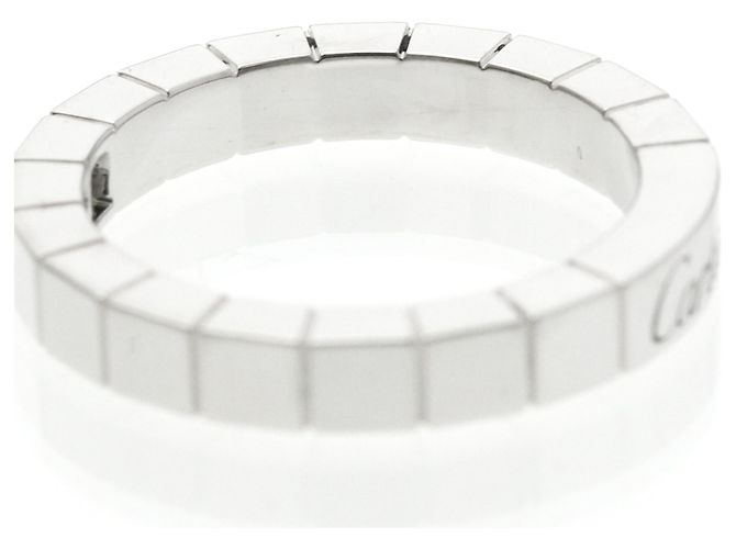 Anello Cartier Lanieres 1P Diamond Band in oro bianco 18K - vista 6