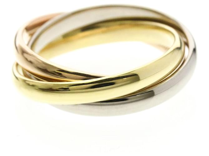 Anello Trinity Cartier D'oro - vista 2