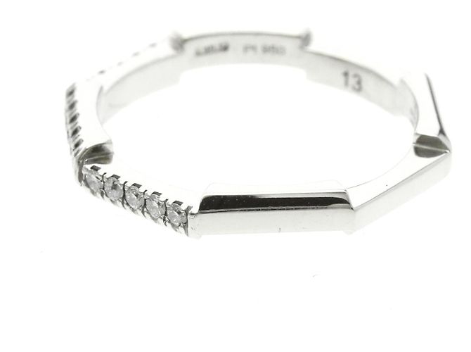 Anillo Link to Love de Gucci en oro blanco de 18K - vista 2
