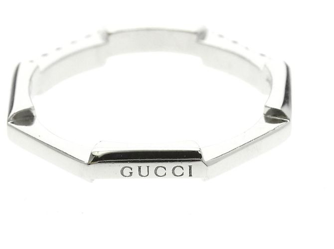 Anillo Link to Love de Gucci en oro blanco de 18K - vista 3