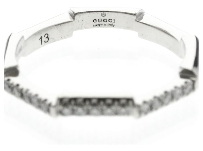 Anillo Link to Love de Gucci en oro blanco de 18K - vista 5