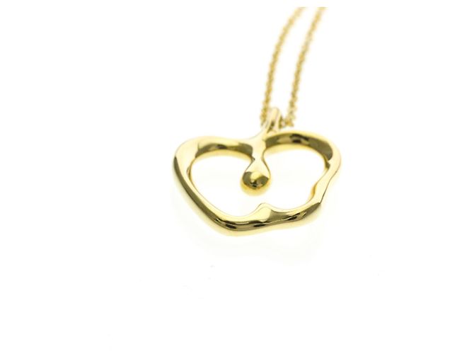 Tiffany & Co Collana con pendente Tiffany Apple in oro giallo D'oro - vista 4