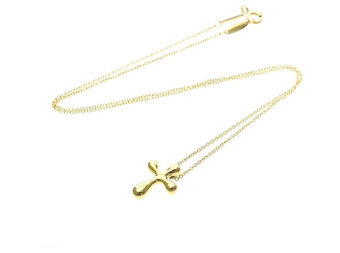 Tiffany & Co Collana Tiffany Small Cross D'oro - vista 14
