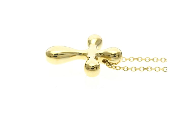 Tiffany & Co Collana Tiffany Small Cross D'oro - vista 3