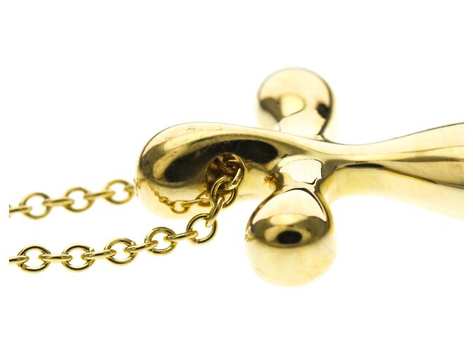 Tiffany & Co Collana Tiffany Small Cross D'oro - vista 7