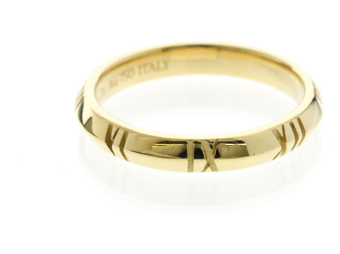 Tiffany & Co Anello stretto chiuso Tiffany Atlas D'oro - vista 4
