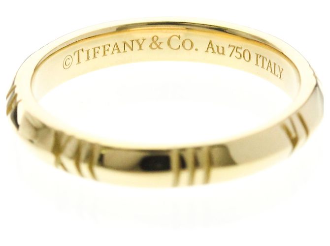 Tiffany & Co Anello stretto chiuso Tiffany Atlas D'oro - vista 5