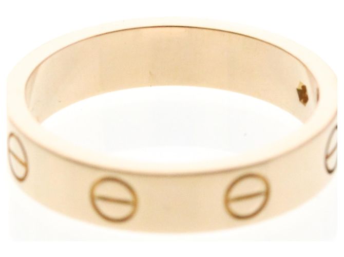 Cartier Mini Love Ring aus Roségold mit Diamant Golden - Ansicht 7