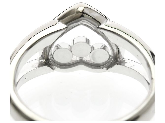 Chopard Happy Diamonds Ring aus 18K Weißgold Silber - Ansicht 7