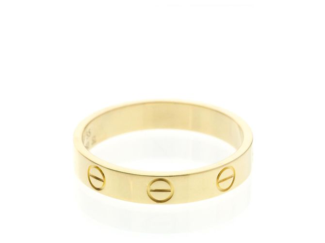 Anello Mini Love di Cartier in oro giallo 18K D'oro - vista 4