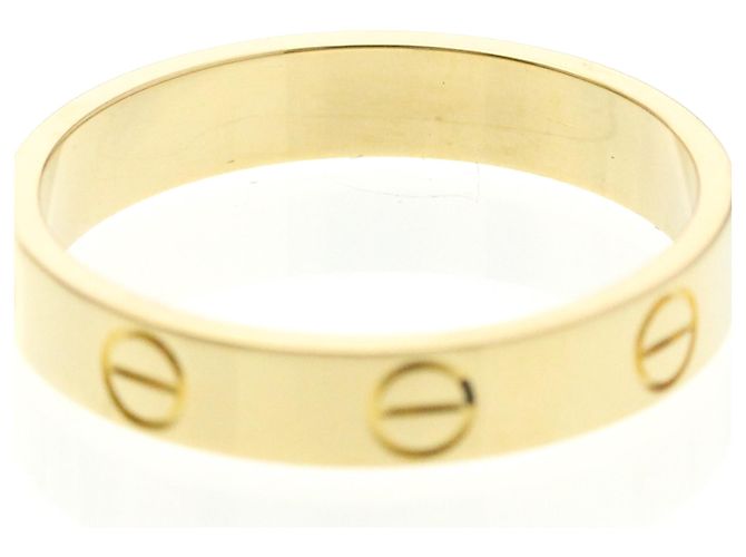 Anello Mini Love di Cartier in oro giallo 18K D'oro - vista 7