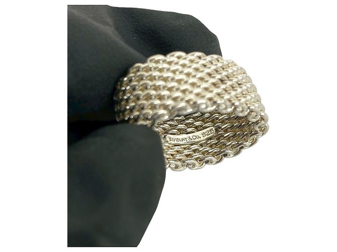 Tiffany & Co Tiffany Somerset Mesh Ring Silber - Ansicht 3