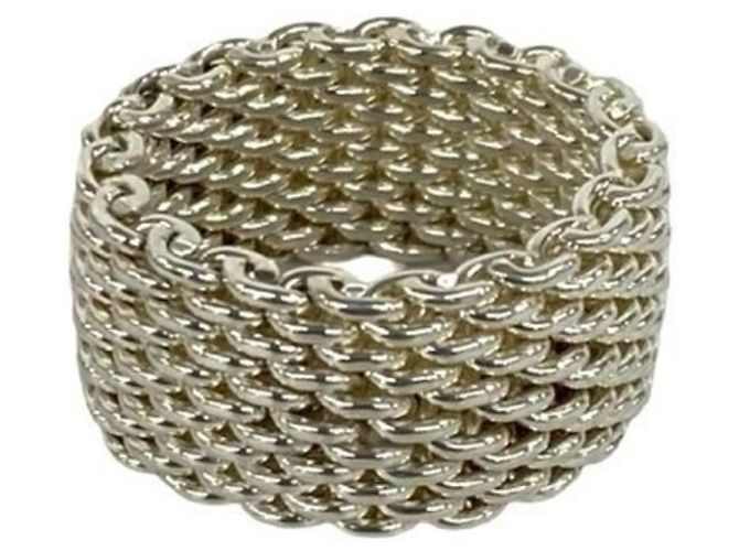 Tiffany & Co Tiffany Somerset Mesh Ring Silber - Ansicht 5