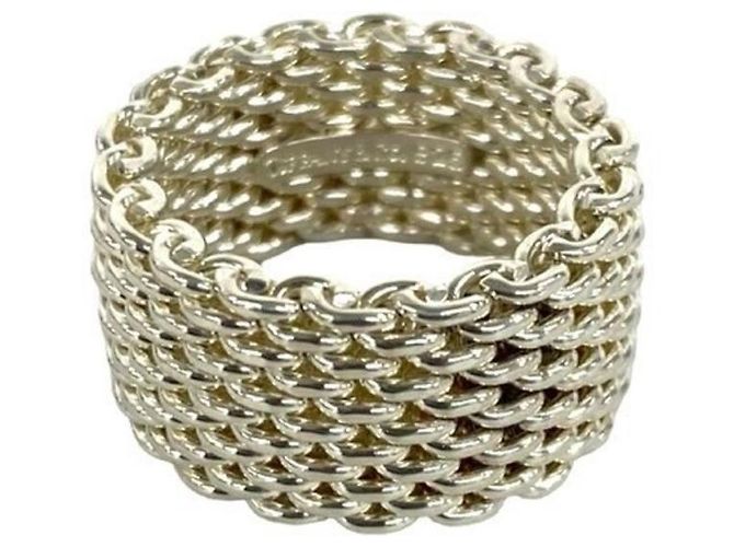 Tiffany & Co Tiffany Somerset Mesh Ring Silber - Ansicht 6