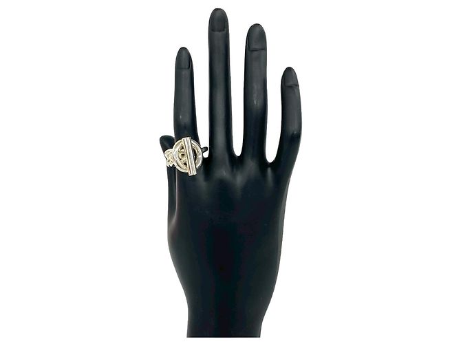 Ring Hermès Anello Croisette in argento sterling 925 Hermes - vista 2