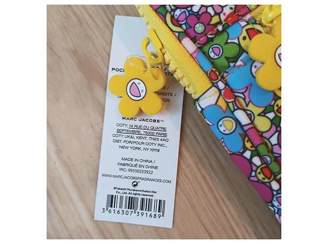 Custodia Laptop Marc Jacobs x Takashi Murakami Daisy Multicolore - vista 4