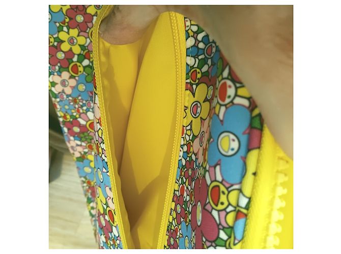 Custodia Laptop Marc Jacobs x Takashi Murakami Daisy Multicolore - vista 9