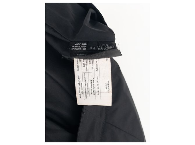 Prada 2000s Linea Rossa Red Tab gesteppte Astro Skihose Schwarz - Ansicht 9