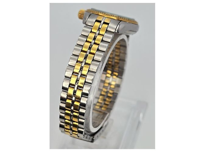 Longines Damen Quarz Uhr Bicolor Silber Golden - Ansicht 3