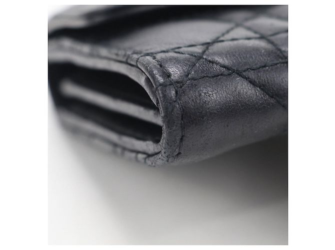 Christian Dior Bi-Fold Long Wallet in Schwarz - Ansicht 8