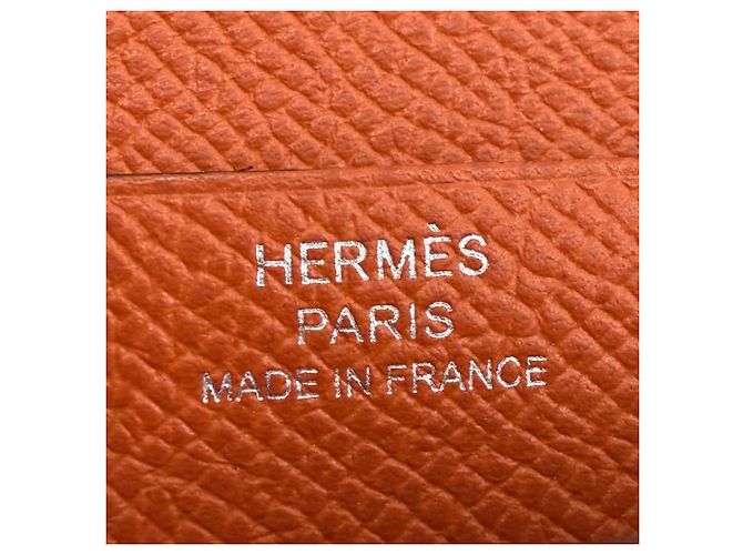 Hermès Bearn Soufflé Verso Long Wallet Golden - Ansicht 10