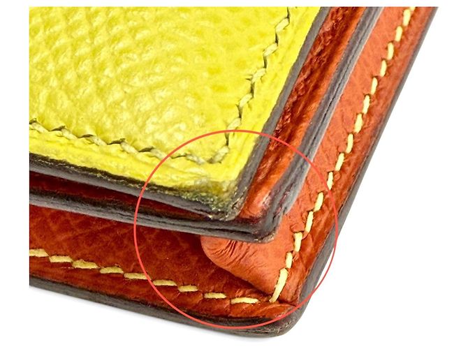 Hermès Bearn Soufflé Verso Long Wallet Golden - Ansicht 11