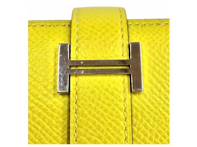Hermès Bearn Soufflé Verso Long Wallet Golden - Ansicht 8
