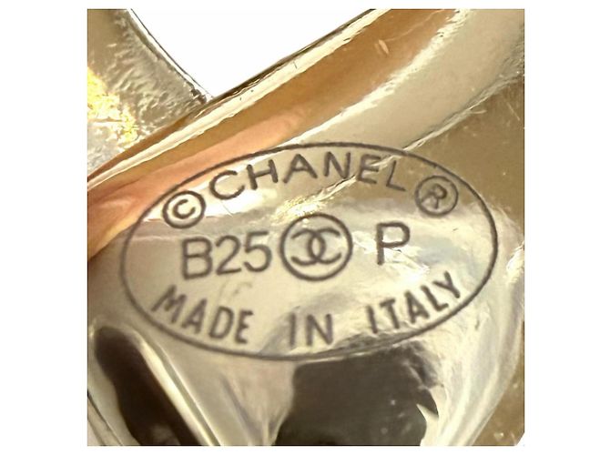 Collana a Doppia Catena con Logo Coco di Chanel Blu - vista 7
