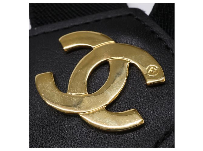 Liguero Chanel Coco Mark Negro Dorado - vista 8