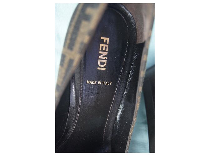 Fendi Zucca Monogramm Canvas Pumps - Ansicht 8