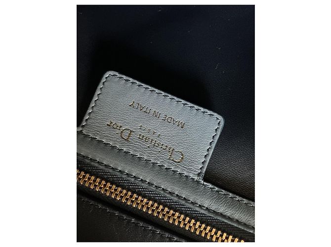 Borsa Dior Caro in pelle blu degradé - vista 14