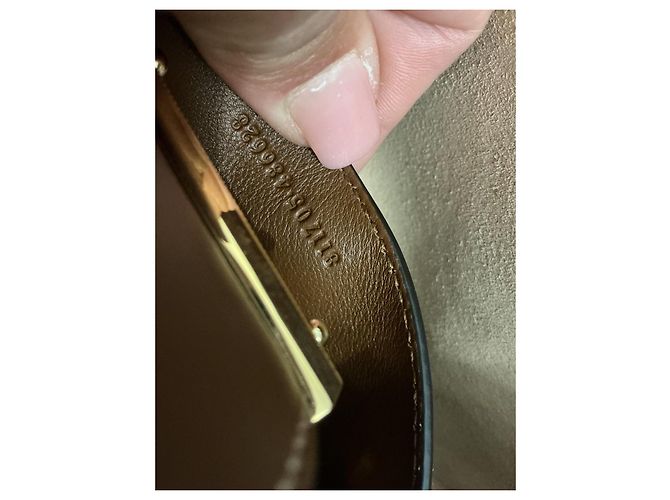 Gucci Borsa Padlock in tela GG Supreme e pelle Marrone Beige - vista 11