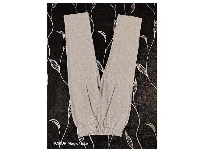 Pantalones de chándal Céline de algodón gris - vista 11