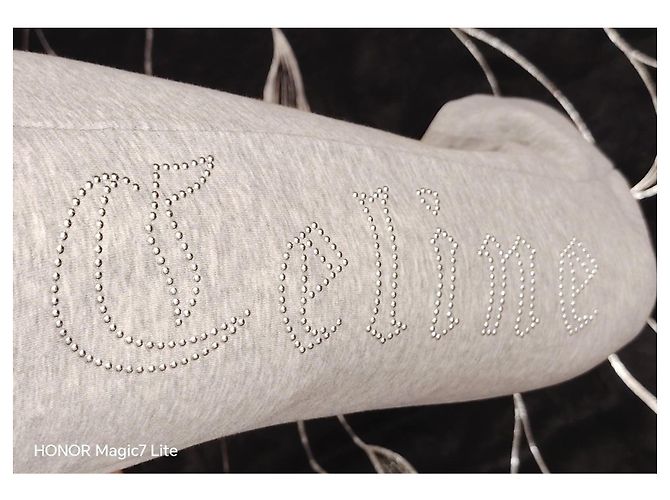 Pantalones de chándal Céline de algodón gris - vista 2