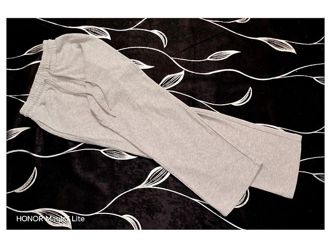 Pantalones de chándal Céline de algodón gris - vista 4