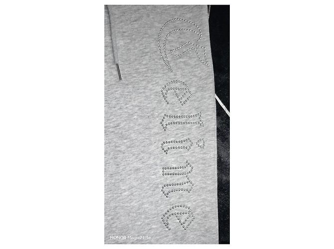 Pantalones de chándal Céline de algodón gris - vista 5