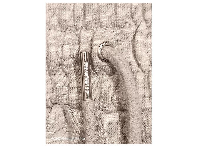 Pantalones de chándal Céline de algodón gris - vista 9