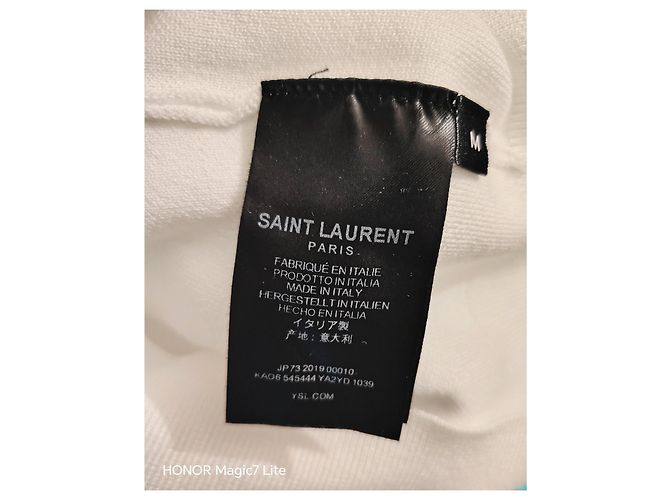 Saint Laurent YSL Constellation T-Shirt Schwarz Weiß - Ansicht 3