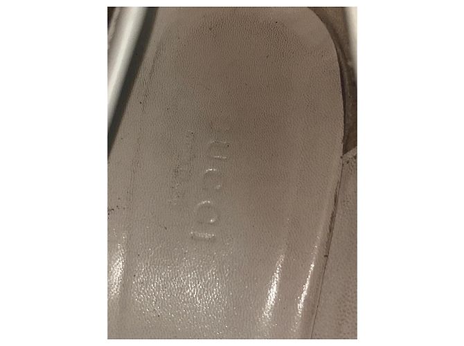 Bamboo Gucci Décolleté Tela Monogramma GG e Pelle Bambù - vista 10