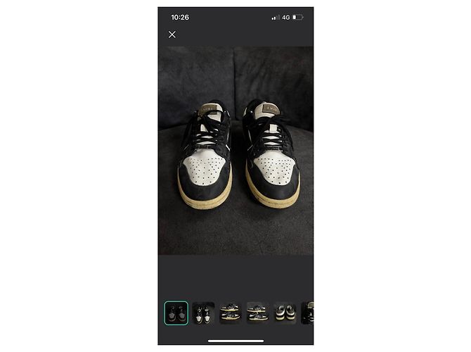Amiri Skeleton Sneakers Low Top Nero Bianco - vista 11