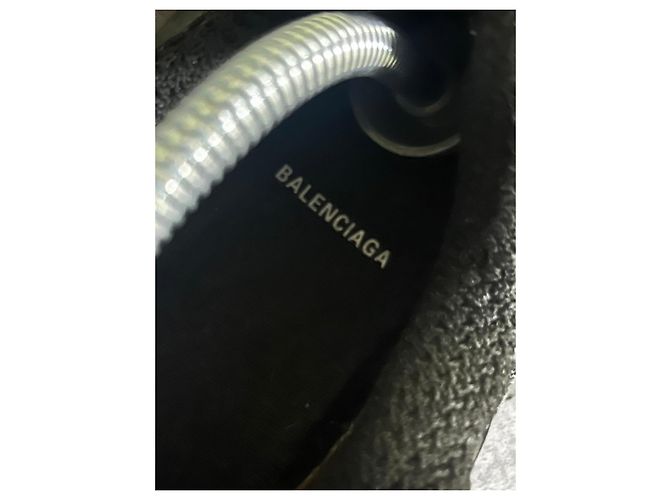 Balenciaga Triple S Sneakers Nere Nero - vista 7
