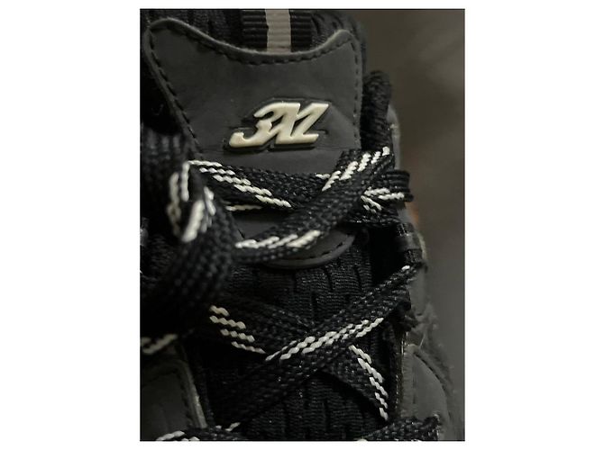 Balenciaga Triple S Sneakers Nere Nero - vista 9