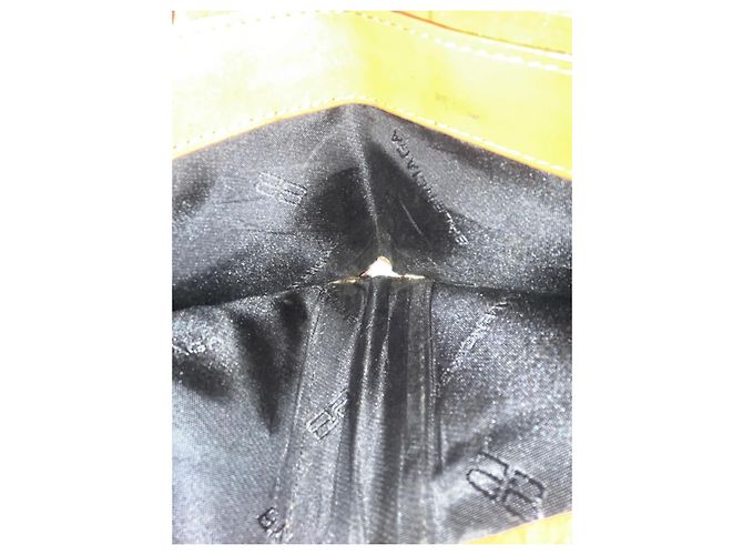 Balenciaga Leather Bi-Fold Wallet Brown Black - view 10
