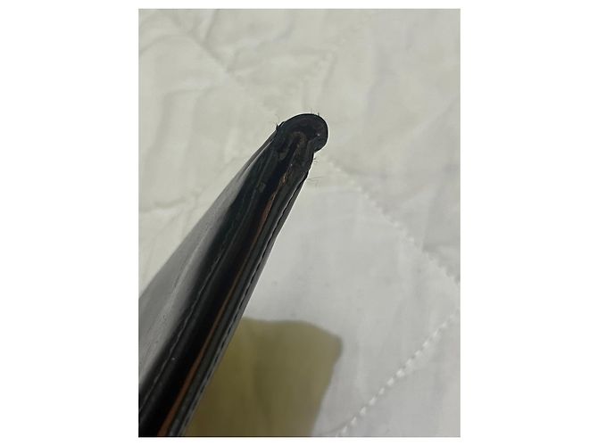 Balenciaga Leather Bi-Fold Wallet Brown Black - view 5
