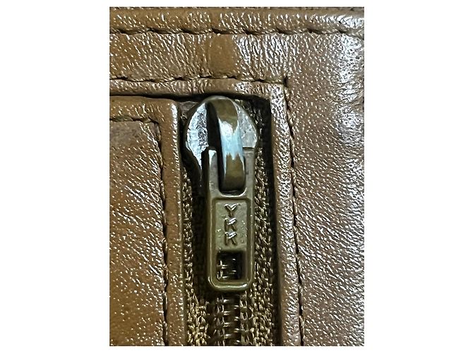 Balenciaga Leather Bi-Fold Wallet Brown Black - view 8