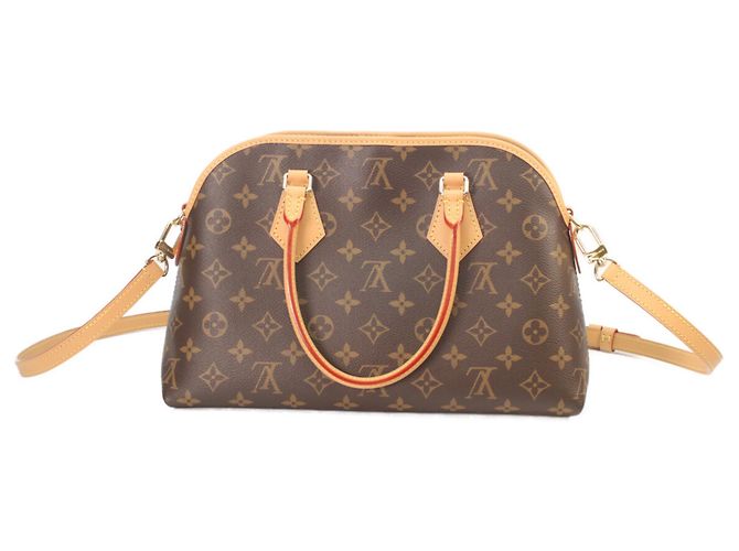 Borsa a Spalla Louis Vuitton Monogram Evermore PM Marrone - vista 3