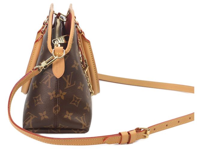 Borsa a Spalla Louis Vuitton Monogram Evermore PM Marrone - vista 4