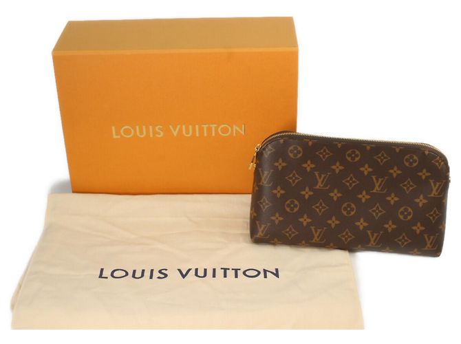 Borsa a Spalla Louis Vuitton Monogram Evermore PM Marrone - vista 9